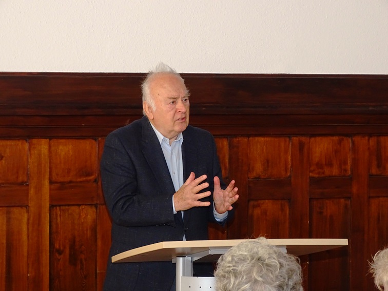 Beeindruckende Worte richtete Prof. Böhmer an die Gäste